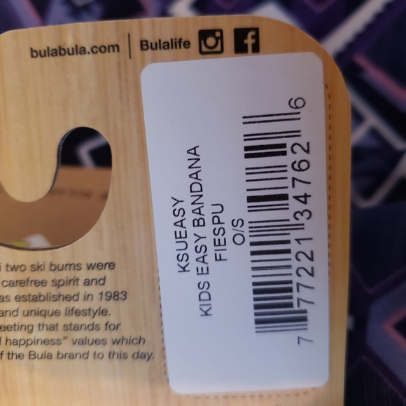 2/$20 NWT - Bula easy bandana for kids - Picture 3 of 5